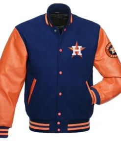 Men Huston Astros Letterman Jacket