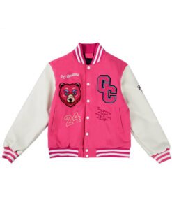 Gag City Pink Varsity Jacket