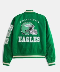 Abercrombie Eagles Varsity Bomber Jacket